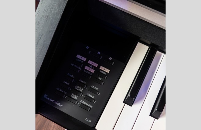 Used Kawai CA67 Satin Black Digital Piano Complete Package (SN:G336558) - Image 5